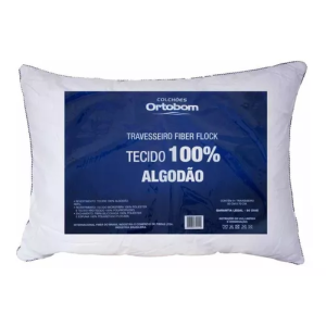 Traveseiro Fiber Floc 50 X 70 Ortobom