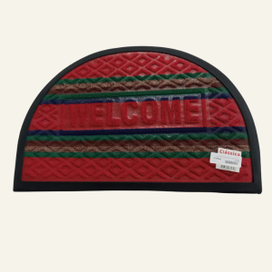 TAPETE ARCO IRIS MEIA LUA 40 X 60 BEM VINDO