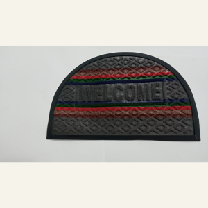 TAPETE ARCO IRIS MEIA LUA 40 X 60 BEM VINDO