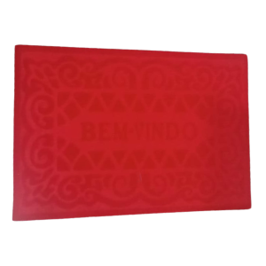 TAPETE BEM VINDO AVELUDADO 0,40 X 0,60  AUTOMAX