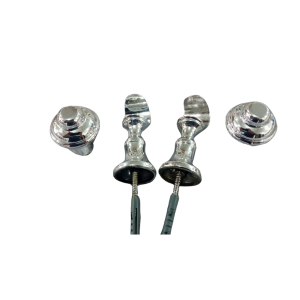 Jogo Suporte Para Varão 28 mm Eco Europa Grosso.