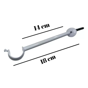 Suporte Metal Alongado 28mm X 15 cm