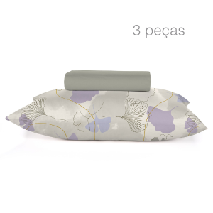 Jogo de lençol Queen 3 pçs Teka Diamante