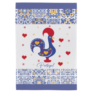 Pano de copa Fiori 100% algodão Teka