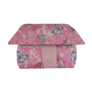 Colcha Patchwork solteiro happy day