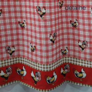 Cortina de cozinha Alaska 2,00 x 1,20 Gorgurinho