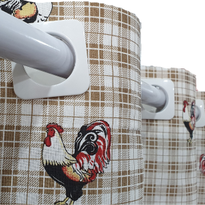 Cortina de cozinha 2,00 x 1,35 Alaska Gorgurinho