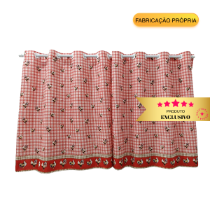 Cortina de cozinha 2,00 x 1,35 Alaska Gorgurinho