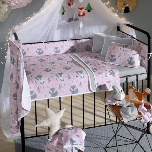 Edredom bebê estampado 100% algodão em malha