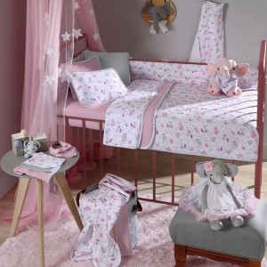 Edredom bebê estampado 100% algodão em malha
