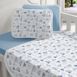 Jogo de lençol bebê berço 3 peças