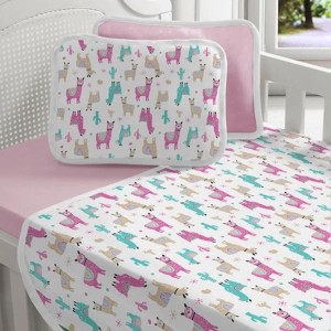 Jogo de lençol berço bebê 2 peças