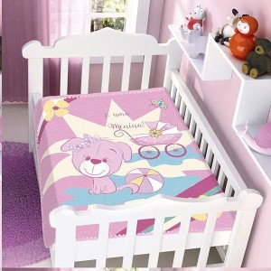 Cobertor Infanti 90 x 1,10 Raschel Plus Jolitex