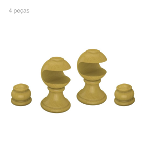 Jogo Suporte Eco Europa Fino 19 mm