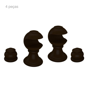 Jogo Suporte Eco  Europa  Grosso 28 mm