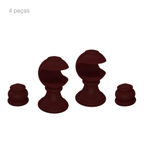 Jogo Suporte Eco  Europa  Grosso 28 mm